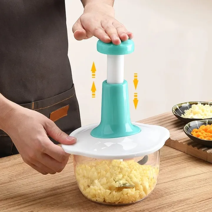 Multifunctional Manual Vegetable Chopper & Cutter 1.5 L