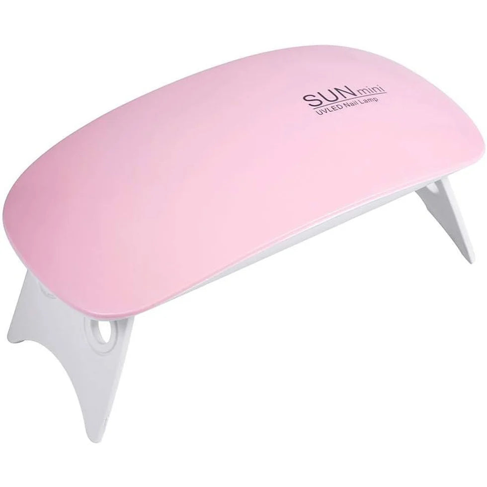 6W UV Led Lamp For Nails - Portable Nail Dryer for Home & Professional Use