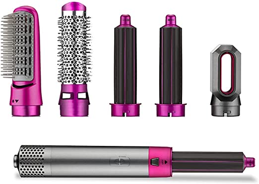 5-in-1 Hair Styler – Hair Dryer, Straightener, Curler & Volumizer