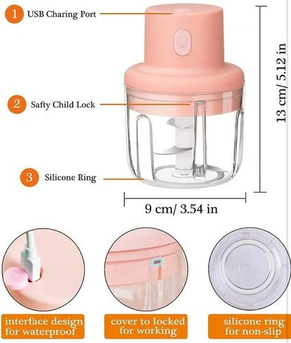 Mini Chopper Machine – Electric Food & Vegetable Chopper | Fast & Easy Kitchen Cutter