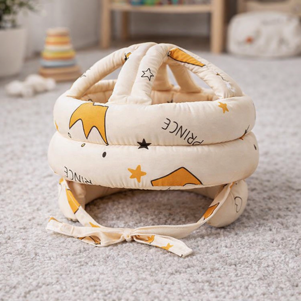 Baby Safety Helmet – Soft Anti-Collision Head Protection Cap